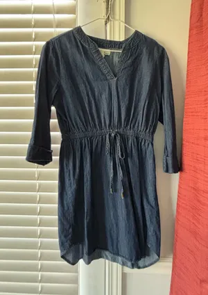 Denim dress Blue thumbnail 1