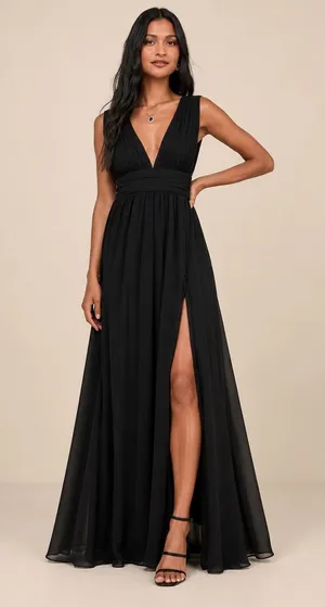 LULUS Prom Wedding Bridesmaid Flowy Romantic Heavenly Hues Maxi Dress NWOT thumbnail 1