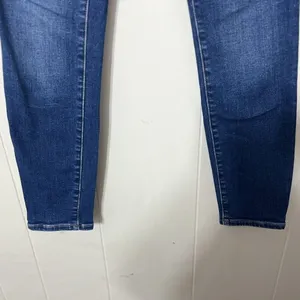 J.Crew 8” Toothpick Skinny Stretch Jeans Blue Women’s Size 27 Classic Denim thumbnail 2