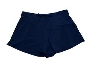 Swimsuits For All Navy Board Short NEW Size 26 Unlined Pocket Elastic Waist thumbnail 1