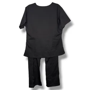 Dagacci Black 2 Piece Medical Uniform Scrub Set Medium thumbnail 8