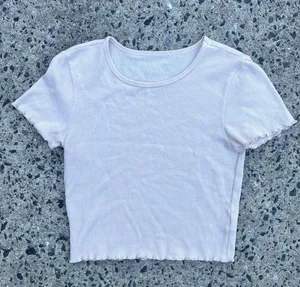 American Eagle Outfitters Cropped Waffle Tee thumbnail 1