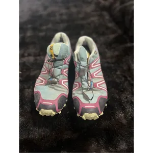 Salomon Speedcross 3 Gtx Women 10 Us Trail Blue/Purple Running Trainers thumbnail 2