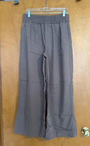 Madewell Pull-On Pants Brown M thumbnail 1