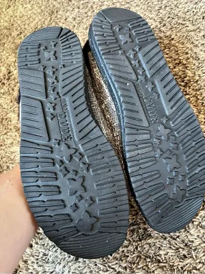 Hey Dude Britt Boho slip-on shoes Gray & Black US 9 thumbnail 5