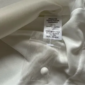 NWT Lulu's White Mesh Light and Grace Halter Skater Dress Size Medium thumbnail 10