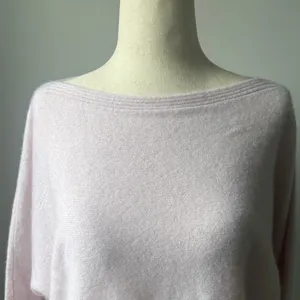 Poetry Soft Pink Boat Neck Cashmere Sweater Size Small 4/6 thumbnail 3