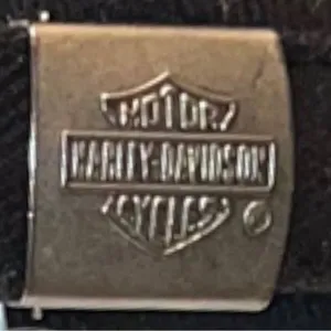 Harley Davidson black cap! Logo on front thumbnail 5