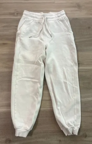 Lululemon Scuba Relaxed High-Rise Jogger White Opal Women Size 6 thumbnail 1