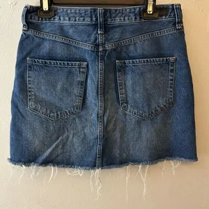 Abercrombie & Fitch Blue Denim Mini Skirt Size 29 thumbnail 2