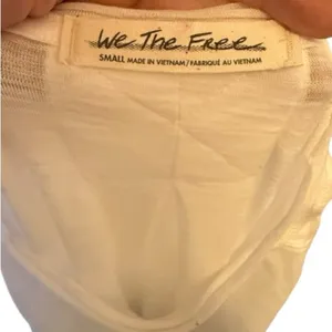 Free People We The Free White Top nwot thumbnail 6