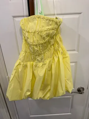 Hello Molly Bubble yellow dress thumbnail 6