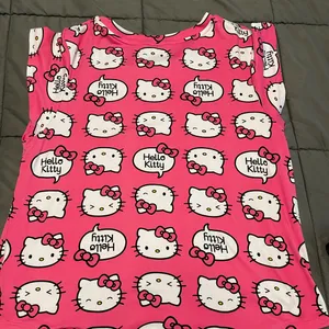 Hello Kitty Pink and White Sleepwear Top Only thumbnail 6