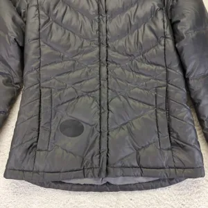 The North Face 550 Fill Down Puffer Jacket Black Womens Size Small‎ Winter Hip thumbnail 3