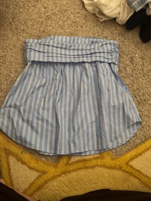 ZARA Strapless Top thumbnail 3