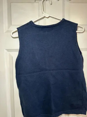 Vintage American Flag Sweater Blue Size M thumbnail 5