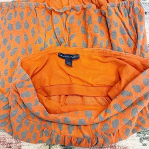 American Eagle Womens Y2K Babydoll Tube Top Medium Animal Print Indie Eclectic Festival thumbnail 4