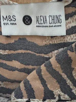 Alexa Chung for Marks & Spencer Animal Print Midi Dress thumbnail 11