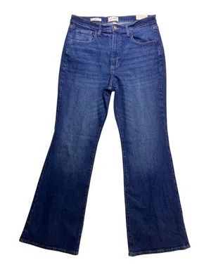Universal Thread High Rise Flare Jeans‎ Women 12/R Blue Comfort Stretch Denim thumbnail 1