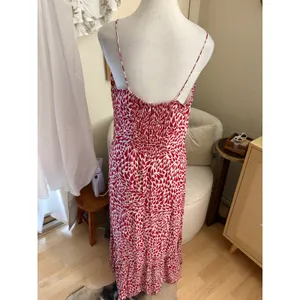 Reformation Enya‎ dress Love Heart Print Midi Size 10 thumbnail 5