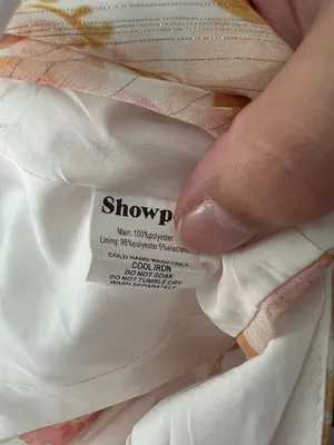 ShowPo size 4 crop top‎ White thumbnail 10