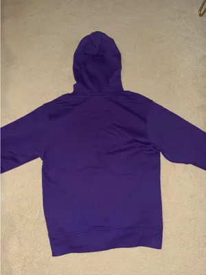 Men’s purple champion hoodie thumbnail 3
