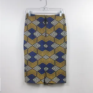 Anthropologie Maeve Kanara Pencil Skirt Geometric Textured Print Size‎ 2P thumbnail 5