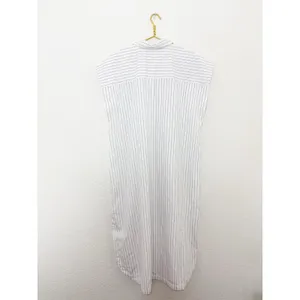 NWT Abercrombie & Fitch Button-Through Midi Shirt Dress Size XL Petite White thumbnail 13