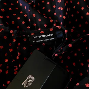 NWT!! THE FIFTH LABEL Titania Jumpsuit Black Red Clip Dot Dots Ruffle X-Small thumbnail 10