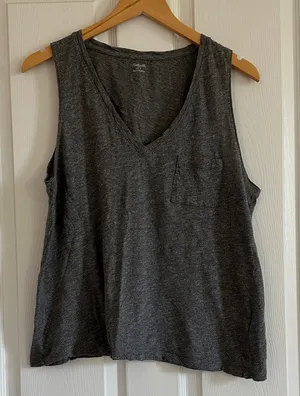 Madewell V-Neck Sleeveless Top thumbnail 1