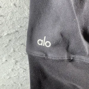 1628 | Alo Yoga Airbrush High Waist Goddess Ribbed Leggings Black‎ Womens Small thumbnail 5