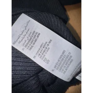 Abercrombie Fitch Black Ribbed Long Sleeve Plunging V‎ Neck Bodysuit XXL thumbnail 6