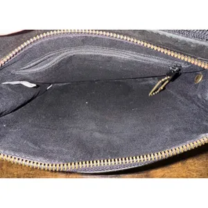 Fossil Black Leather Crossbody Organizer Bag With ID‎ Window And Card Slots thumbnail 7