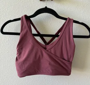 Gymshark Maroon Sports Bra thumbnail 1