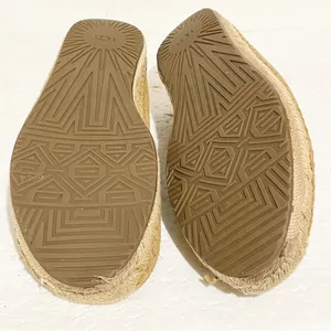 UGG‎ Australia Women Size 10 Sandrinne II Gold Metallic Slip On Espadrille Flat thumbnail 7