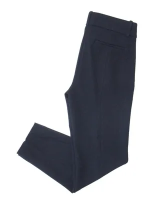 NWT J.Crew Full Length Cameron in Navy Blue Four Season Stretch Pants 2 thumbnail 5