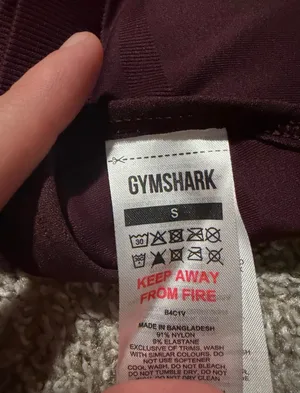 Gymshark Women’s Everyday Seamless Racerback Bra Cherry Purple Size Small NEW thumbnail 3