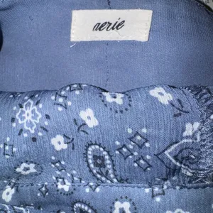 Aerie Chiffon wrap mini skirt thumbnail 8