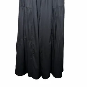 Patrons of Peace Womens S Black Wide Leg Palazzo Pants Tie Waist Boho Rayon thumbnail 7