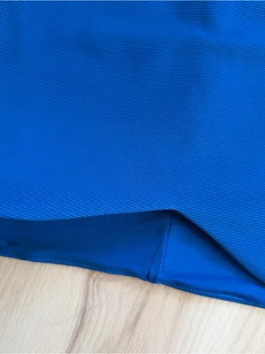 Blue cropped Zara top size L thumbnail 2