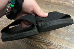 Hunter Originally Elastic Black Slide Sandals Size 7 thumbnail 6