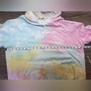 Sarah’s Day x White Fox tie dye hoodie‎ size small thumbnail 6