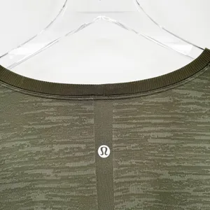Lululemon Swiftly Relaxed Fit Long Sleeve‎ Shirt Women's Size 8 Green Athleisure thumbnail 6
