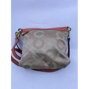 Coach Classic Orangepink Fabric Cross Body Bag thumbnail 5