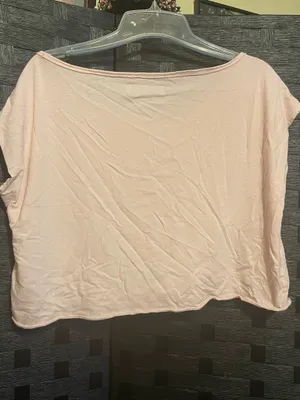 Gilly Hicks Pink Cropped Active Stretch Crop Top Sz XS "Be Your Own Bae" thumbnail 6