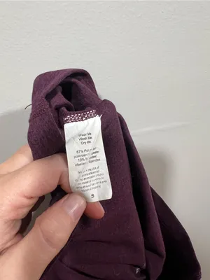 Beyond Yoga Maroon Maternity Cropped Leggings Small thumbnail 6
