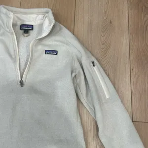 Patagonia 1/4-Zip Pullover Sweater Cream thumbnail 2