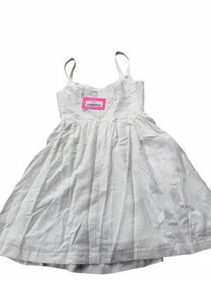 NEW Amanda Uprichard White Sweetheart Casual Summer Short Dress Babydoll Corset thumbnail 5