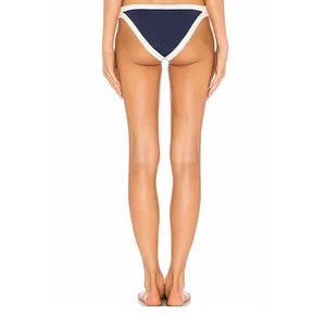 L*Space Swim | L*Space Charlie Bikini Bottoms in Navy/White | Color: Blue/White thumbnail 6