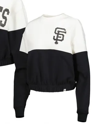 '47 Brand San Francisco Giants Take Two Bonita pullover sweatshirt WOMEN size XL thumbnail 1